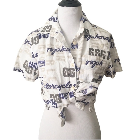 Woman’s Harley Davidson Button up Shirt Small - Picture 1 of 7